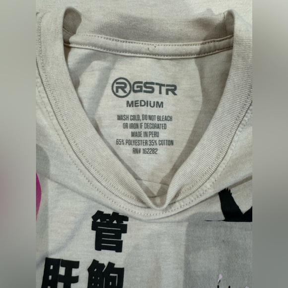 GSTR Japan Graphic Print T-Shirt Women’s Size M - Picture 5 of 5